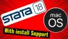 STATA 18 & IBM SPSS for Apple MAC Windows - Full version